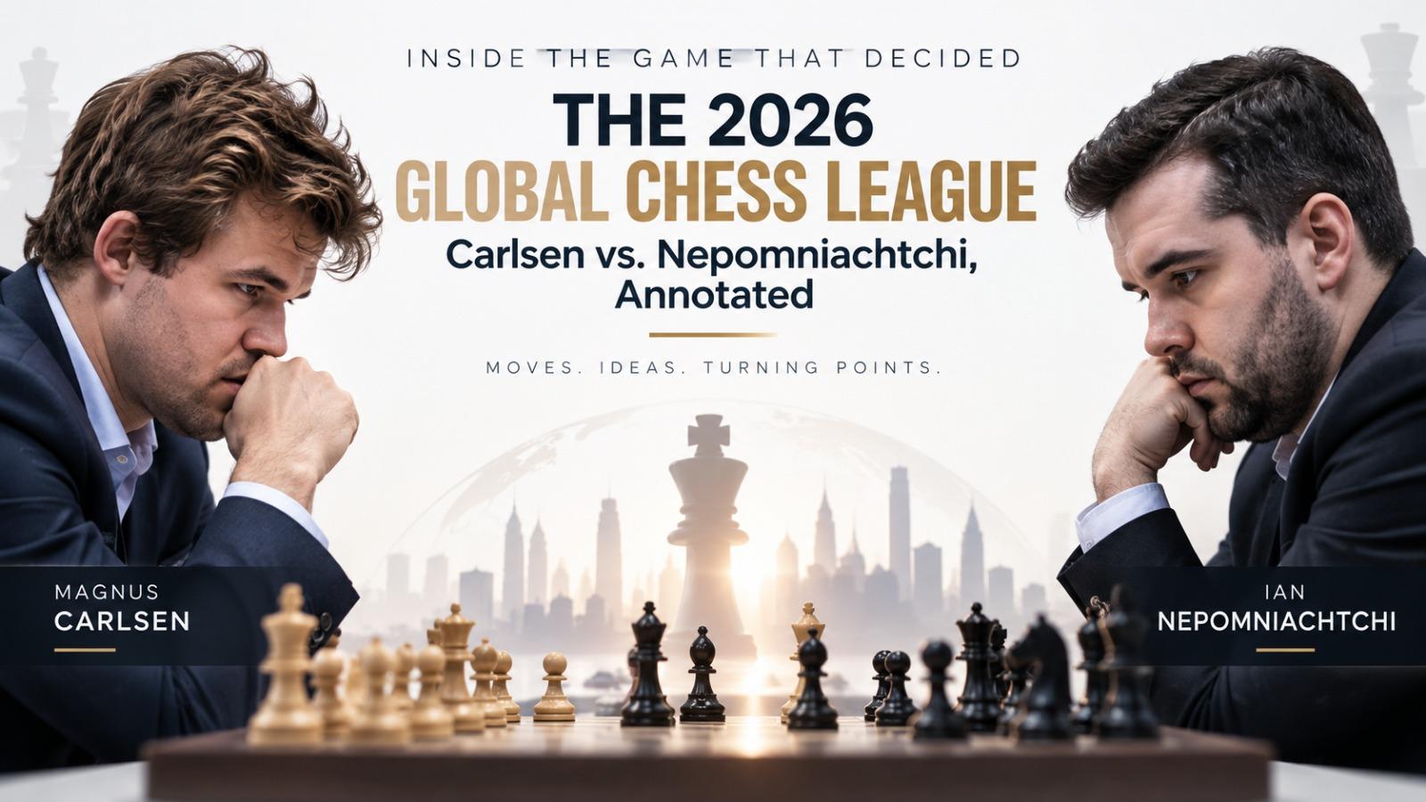 He Was Winning. Then His Own Hand Betrayed Him. Inside the Game That Decided the 2026 Global Chess League