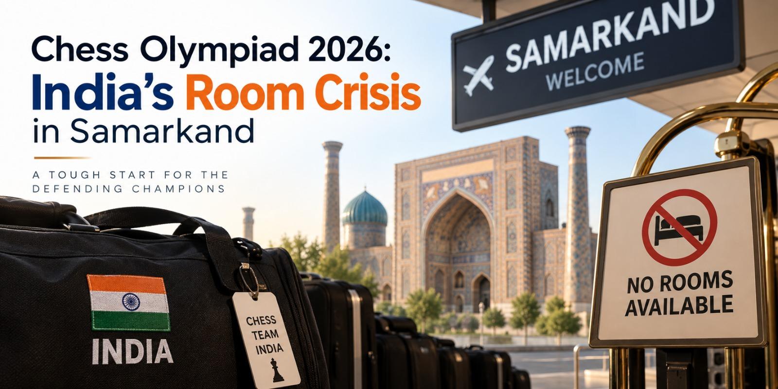 Chess Olympiad 2026: India's Room Crisis in Samarkand